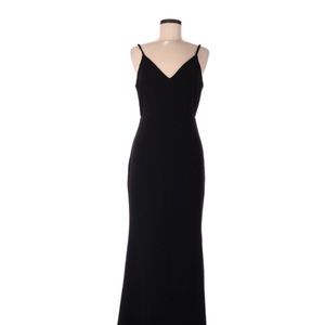 Lulus black evening gown